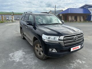 2016 Toyota Land Cruiser 200 Series Рестайлинг 2, чёрный, 6500000 рублей, вид 1