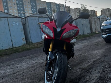 2007 Yamaha YZF-R6, белый, 720000 рублей, вид 4