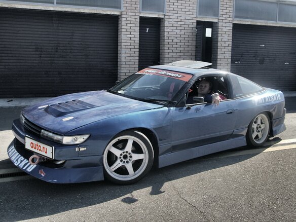 1989 Nissan 180SX, синий, 2800000 рублей - вид 5