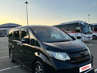 2017 Honda Stepwgn V Рестайлинг, чёрный, 2075000 рублей, вид 5