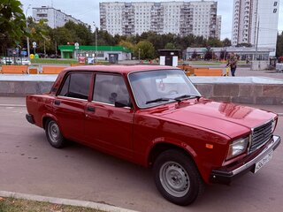 2006 Lada (ВАЗ) 2107, красный, 230000 рублей, вид 3