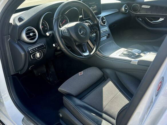 2018 Mercedes-Benz C-Класс 220 BlueTEC IV (W205), белый, 2400000 рублей - вид 9