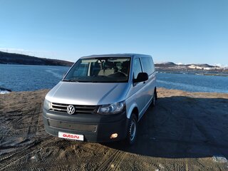 2010 Volkswagen Transporter T5 Рестайлинг, серебристый, 1400000 рублей, вид 1