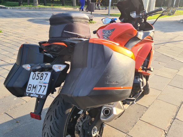 2017 Kawasaki Z 1000SX, оранжевый, 1170000 рублей - вид 5