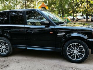 2008 Land Rover Range Rover Sport I, чёрный, 1540000 рублей, вид 3
