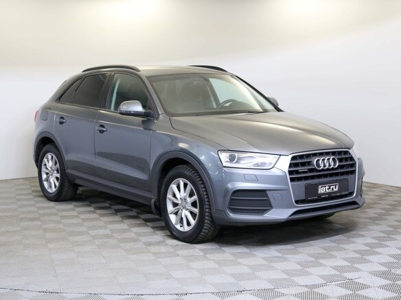 2017 Audi Q3 I (8U) Рестайлинг, серый, 1850000 рублей - вид 3