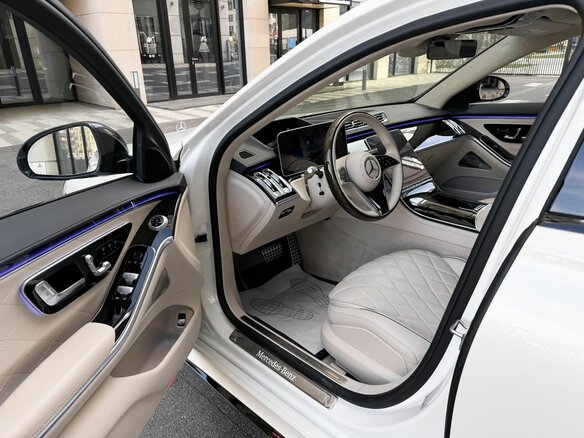 2023 Mercedes-Benz S-Класс 580 e Long 4MATIC VII (W223), белый - вид 13