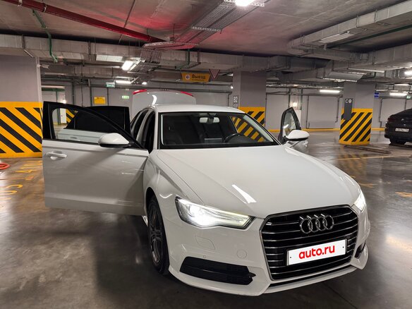 2017 Audi A6 IV (C7) Рестайлинг, белый, 2200000 рублей - вид 17