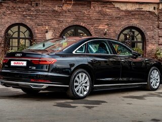 2020 Audi A8 Long 50 TFSI IV (D5), чёрный, 9200000 рублей, вид 5