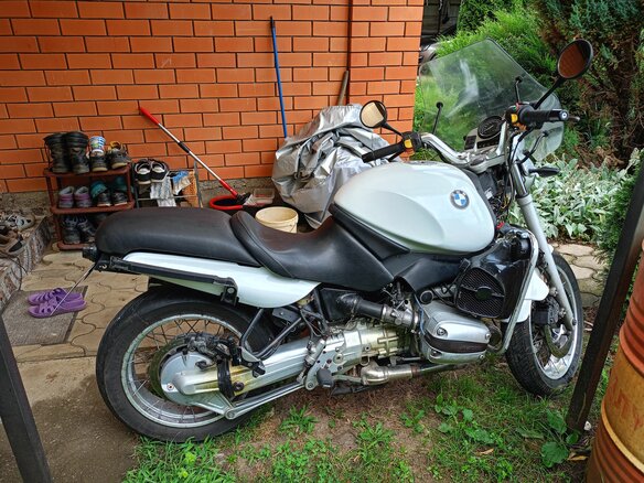 1997 BMW R 850 R, белый, 300000 рублей - вид 5