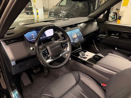 2026 Land Rover Range Rover D350 MHEV V, чёрный, 22955000 рублей, вид 4