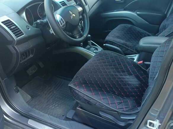 2008 Mitsubishi Outlander II, серый, 950000 рублей - вид 7