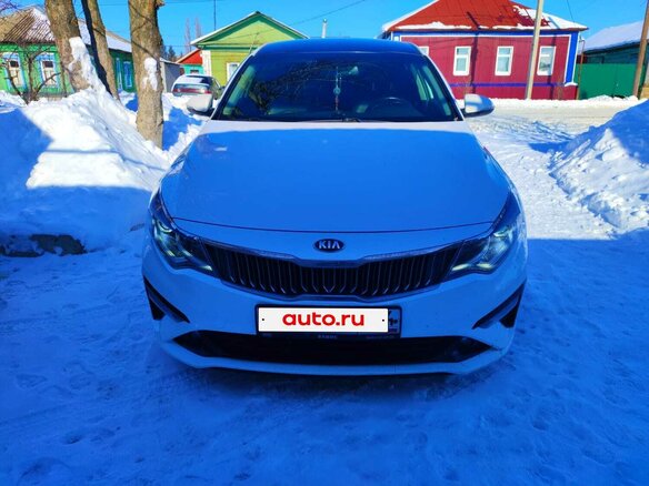 2019 Kia Optima IV Рестайлинг, белый, 2200000 рублей