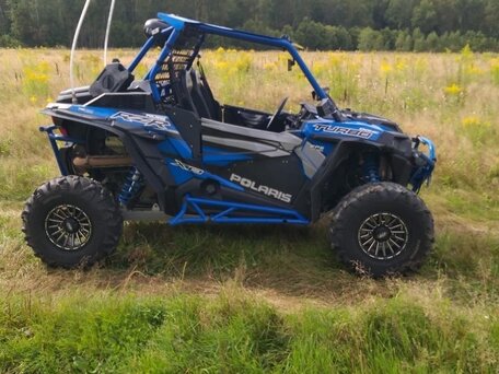 2017 Polaris RZR XP Turbo EPS, синий, 1600000 рублей, вид 4
