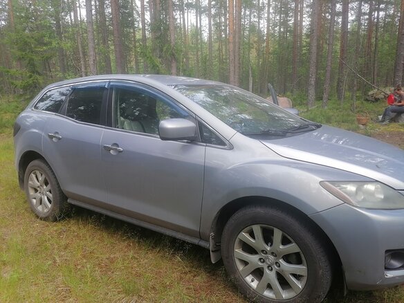 2006 Mazda CX-7 I, серый, 550000 рублей - вид 2
