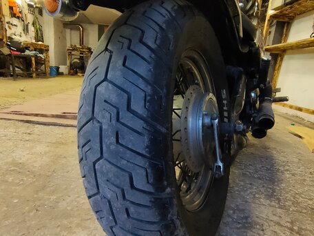 1994 Honda Steed 400, чёрный, 220000 рублей, вид 5