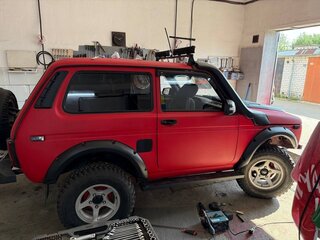 1997 Lada (ВАЗ) 2121 (4x4) I Рестайлинг, пурпурный, 850000 рублей, вид 4