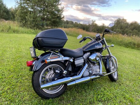 2008 Harley-Davidson Dyna Super Glide, чёрный, 780000 рублей, вид 5