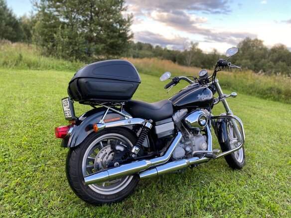 2008 Harley-Davidson Dyna Super Glide, чёрный, 780000 рублей - вид 4