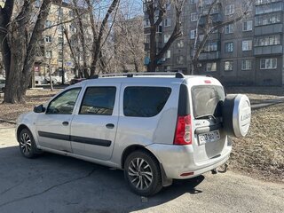 2014 Lada (ВАЗ) Largus I, серебристый, 615000 рублей, вид 4