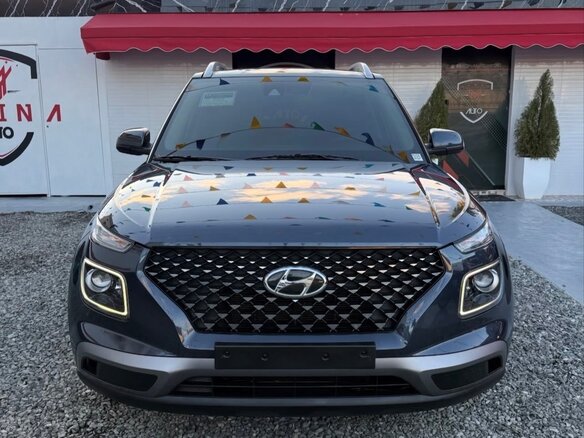 2020 Hyundai Venue I, чёрный - вид 1
