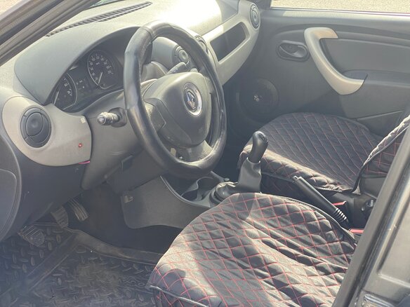 2010 Renault Logan I Рестайлинг, серый, 310000 рублей - вид 5