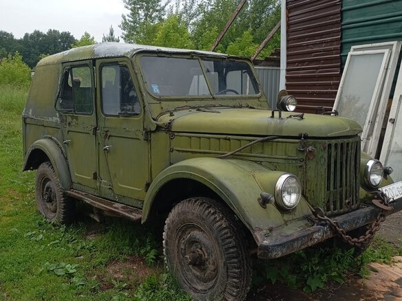 1963 ГАЗ 69А, зелёный, 130000 рублей