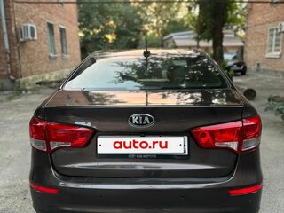 2017 Kia Rio III Рестайлинг, коричневый, 999000 рублей, вид 4
