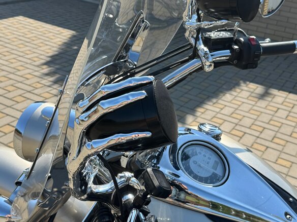 2010 Yamaha XVS950, серебристый, 670000 рублей - вид 5