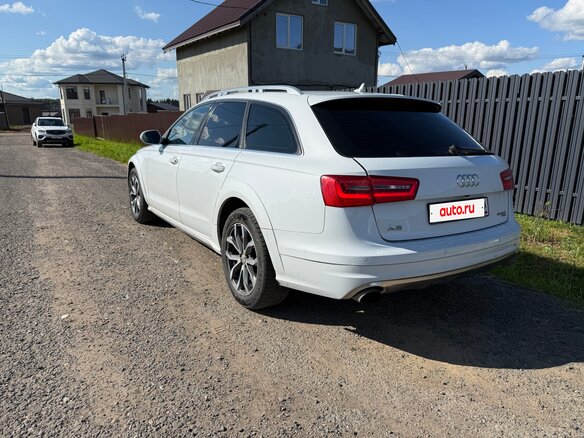 2013 Audi A6 allroad III (C7), белый - вид 9