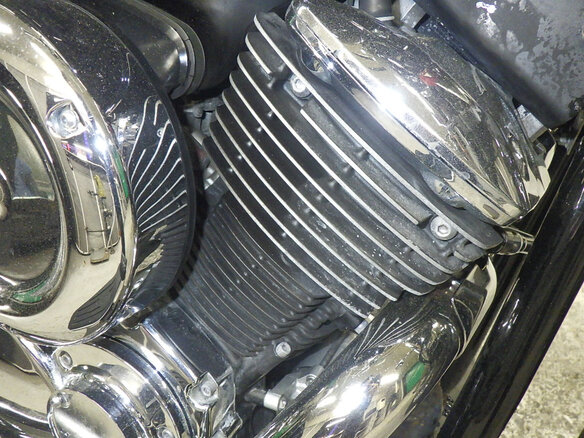 2007 Yamaha XVS1100, чёрный, 600000 рублей - вид 8