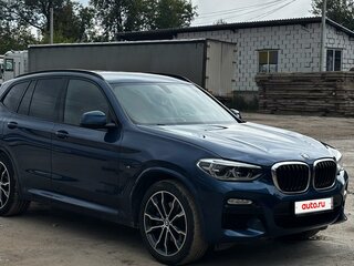 2018 BMW X3 30d xDrive III (G01), синий, 5350000 рублей, вид 2