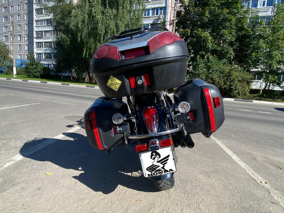 2008 Honda Shadow 750, серебристый, 500000 рублей - вид 9