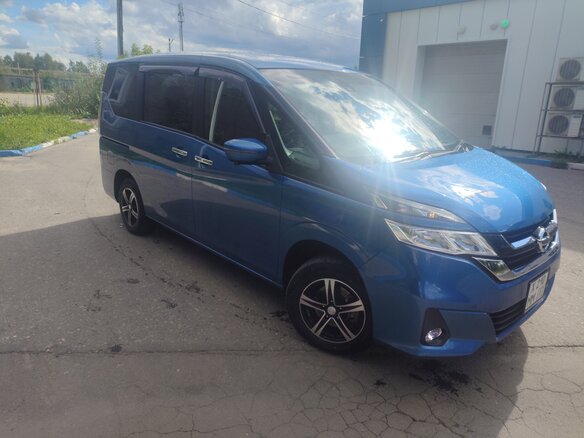 2019 Nissan Serena V (C27), голубой, 2200000 рублей - вид 2