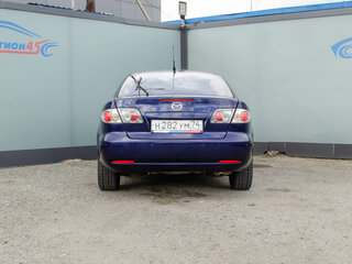 2006 Mazda 6 I (GG) Рестайлинг, синий, 291000 рублей, вид 3