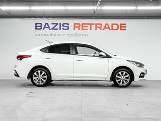 2018 Hyundai Solaris II, белый, 820000 рублей, вид 4