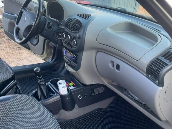2011 Lada (ВАЗ) Kalina I, жёлтый, 340000 рублей - вид 9