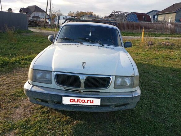 1998 ГАЗ 310221 «Волга», белый, 160000 рублей