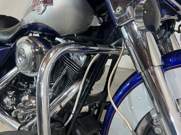 2006 Harley-Davidson Electra Glide, синий, 510000 рублей - вид 14