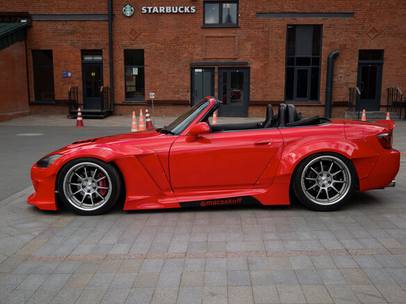 2001 Honda S2000 I (AP1), красный - вид 1