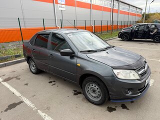 2014 Lada (ВАЗ) Granta I, серый, 450000 рублей, вид 2