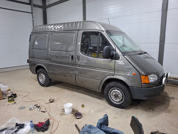 1998 Ford Transit, серый, 800000 рублей - вид 3
