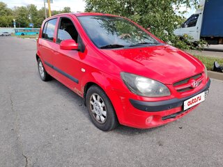 2007 Hyundai Getz I Рестайлинг, красный, 275000 рублей, вид 1