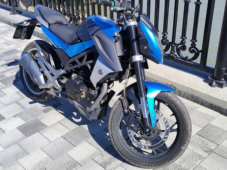 2015 CFMoto 150NK, синий, 130000 рублей, вид 1