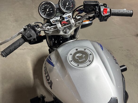 2002 Honda CB 400 Super Four, серебристый, 299999 рублей - вид 6