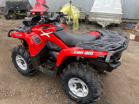 2012 BRP Can-Am Outlander 800, красный, 900000 рублей, вид 5
