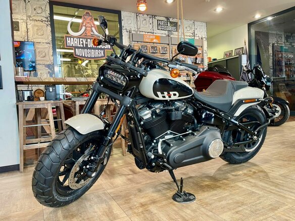 2022 Harley-Davidson Fat Bob, белый, 3100000 рублей - вид 1