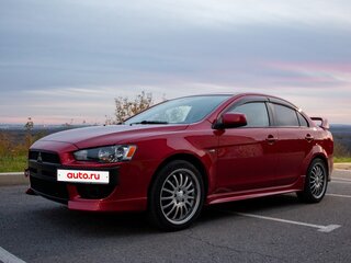 2008 Mitsubishi Lancer X, красный, 1075000 рублей, вид 1