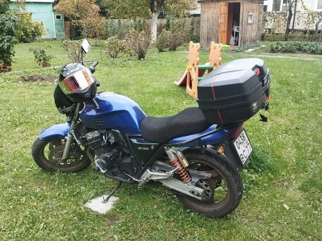 1996 Honda CB 400 Super Four, синий, 205000 рублей, вид 4