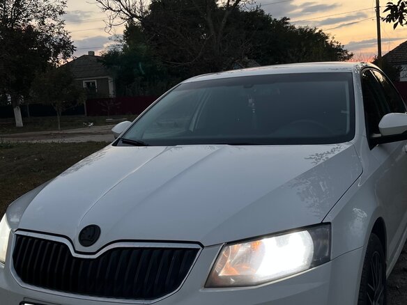 2014 Skoda Octavia III (A7), белый, 890000 рублей - вид 2